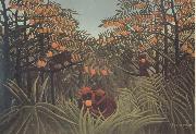 Henri Rousseau Monkeys in the Virgin Forest china oil painting artist